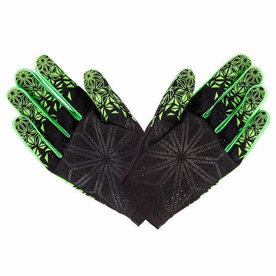 Supacaz SupaG Long Gloves - Black green