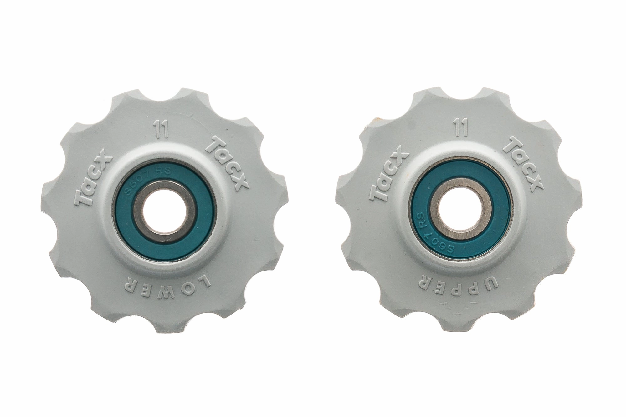 Tacx 11 Teeth Ceramic Jockey Wheel Pulley Set White