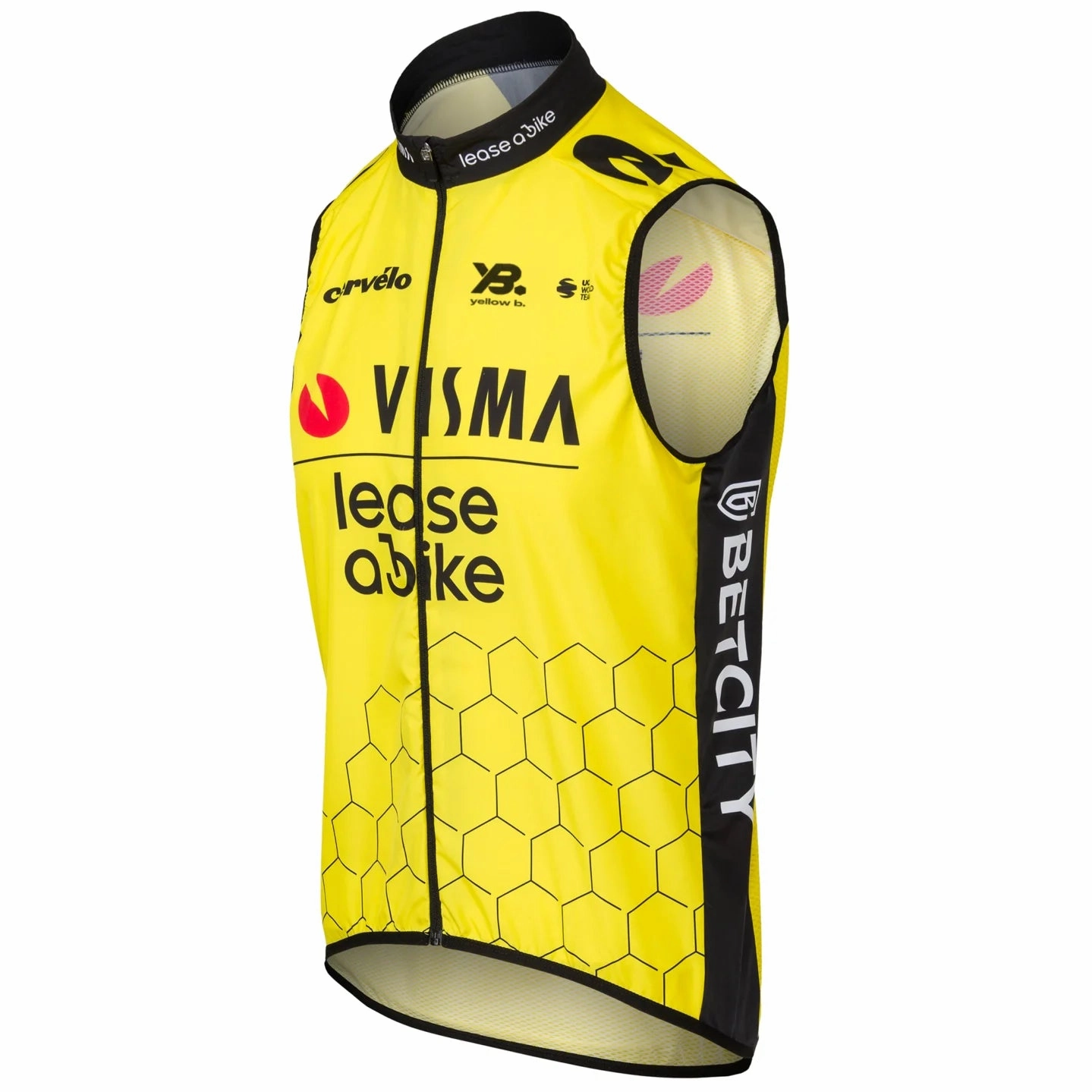 Team Visma Lease a bike 2025 women Wind vest