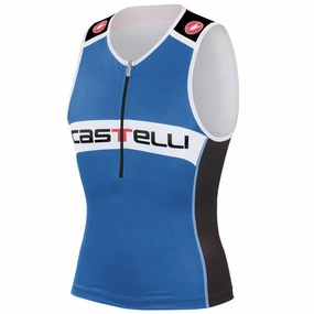 Top Castelli Core Tri - Blue