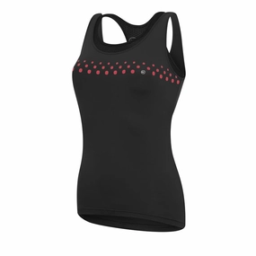 Top Woman DotOut Flip - Black Red