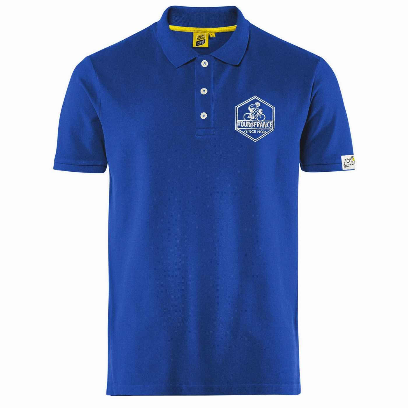 Tour de France Logo Badge Polo - Blue