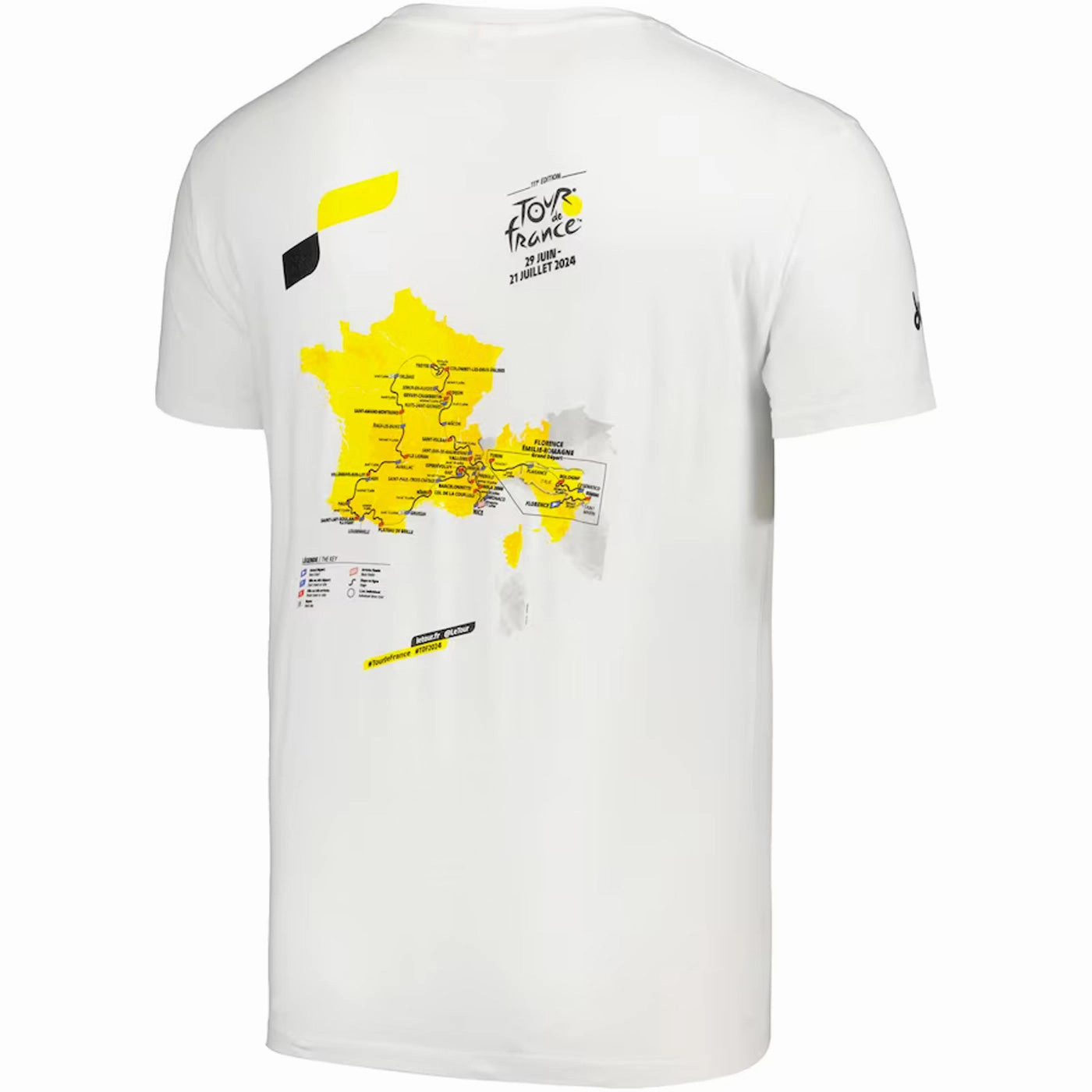 Tour de France Route 2024 T-Shirt - White