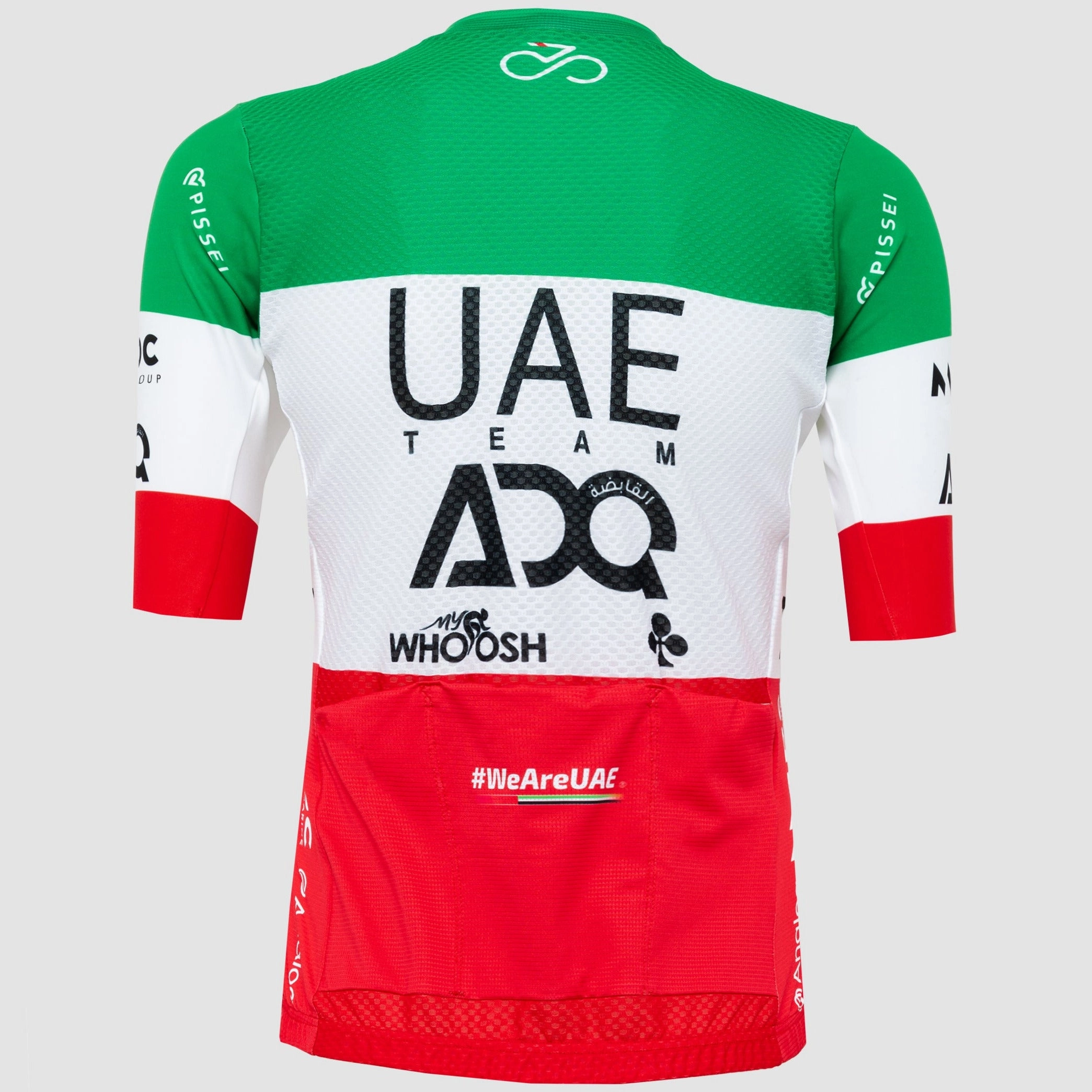 UAE Team ADQ 2025 Pissei women jersey - Italian Champion