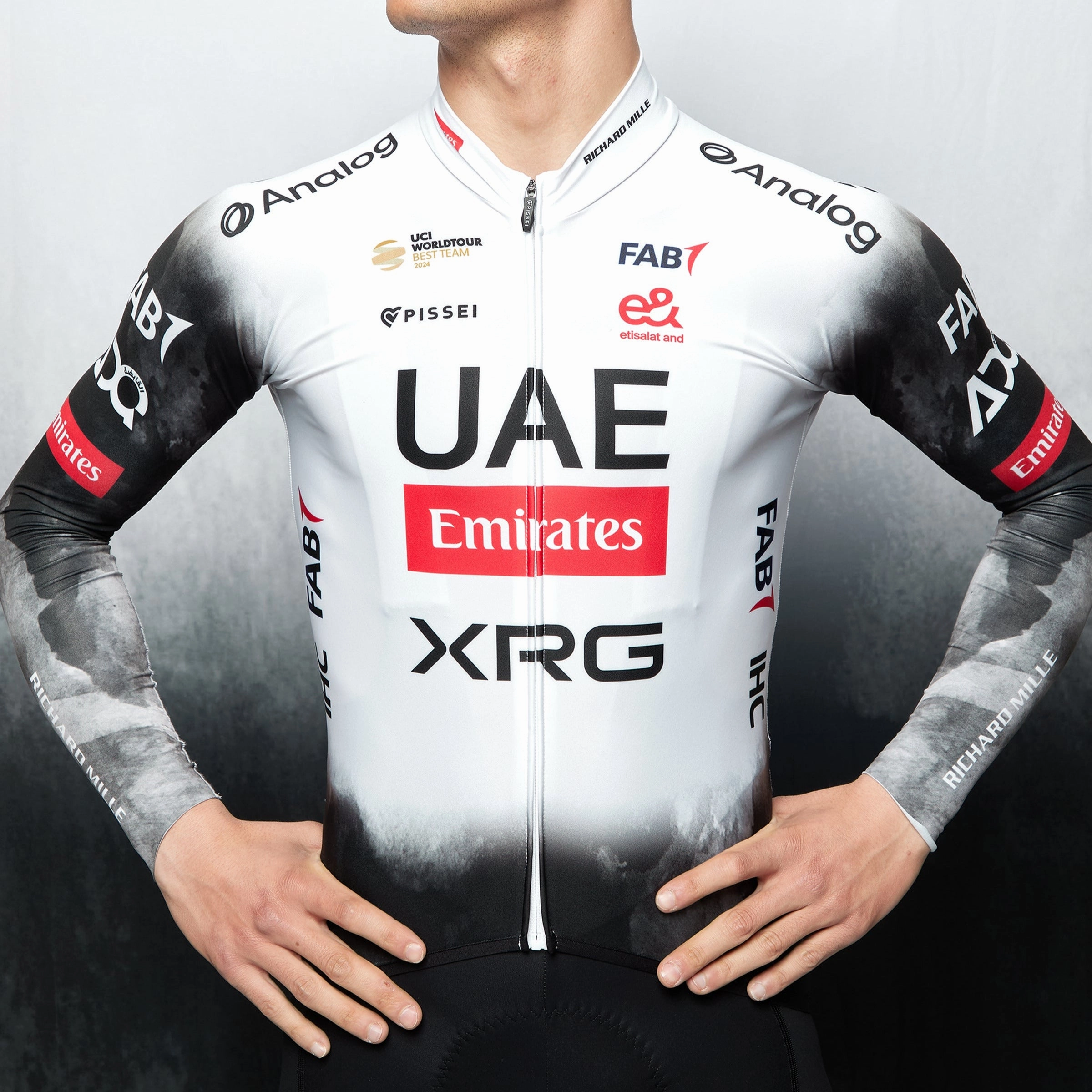 UAE Team Emirates 2025 Primapelle Pissei long sleeve jersey