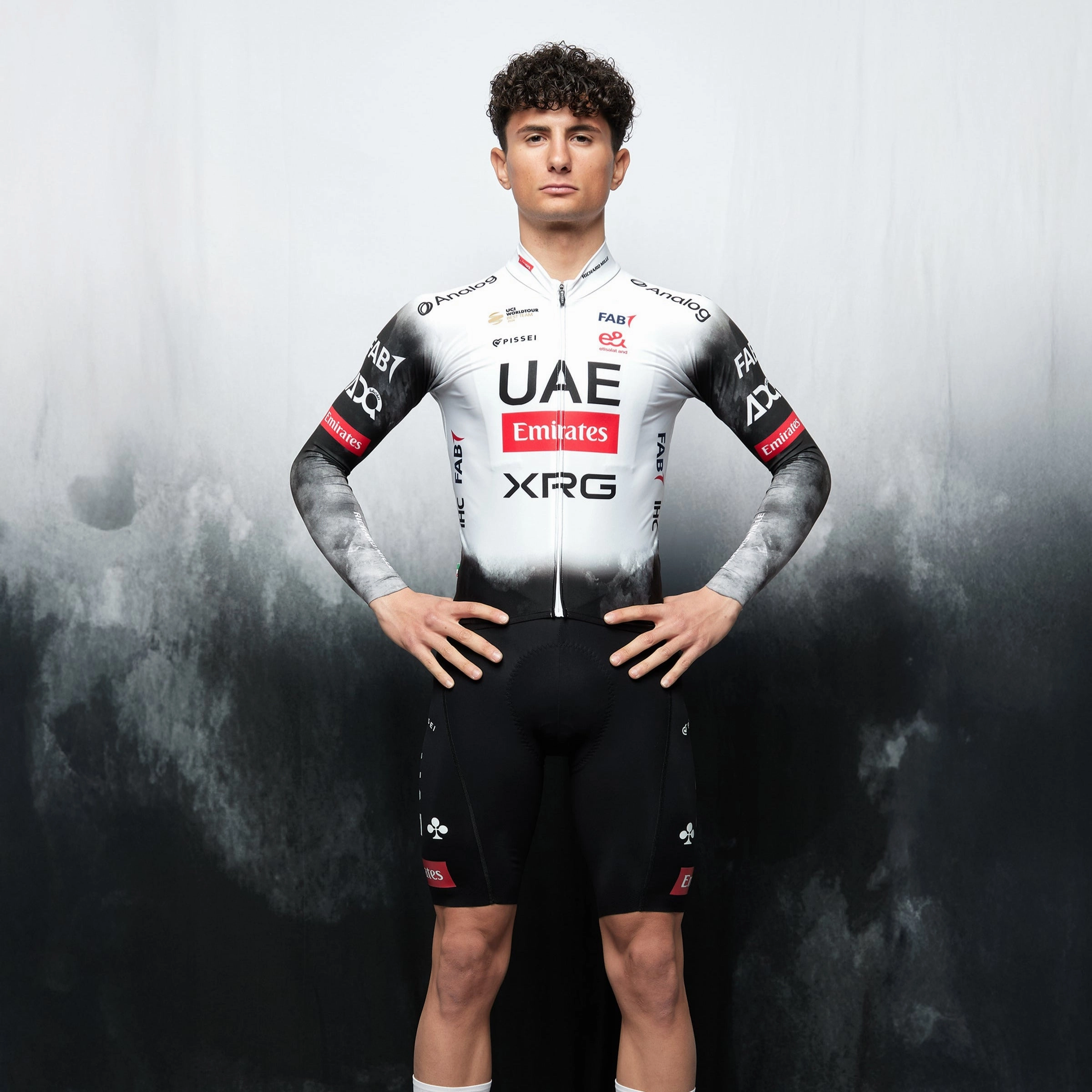 UAE Team Emirates 2025 Primapelle Pissei long sleeve jersey