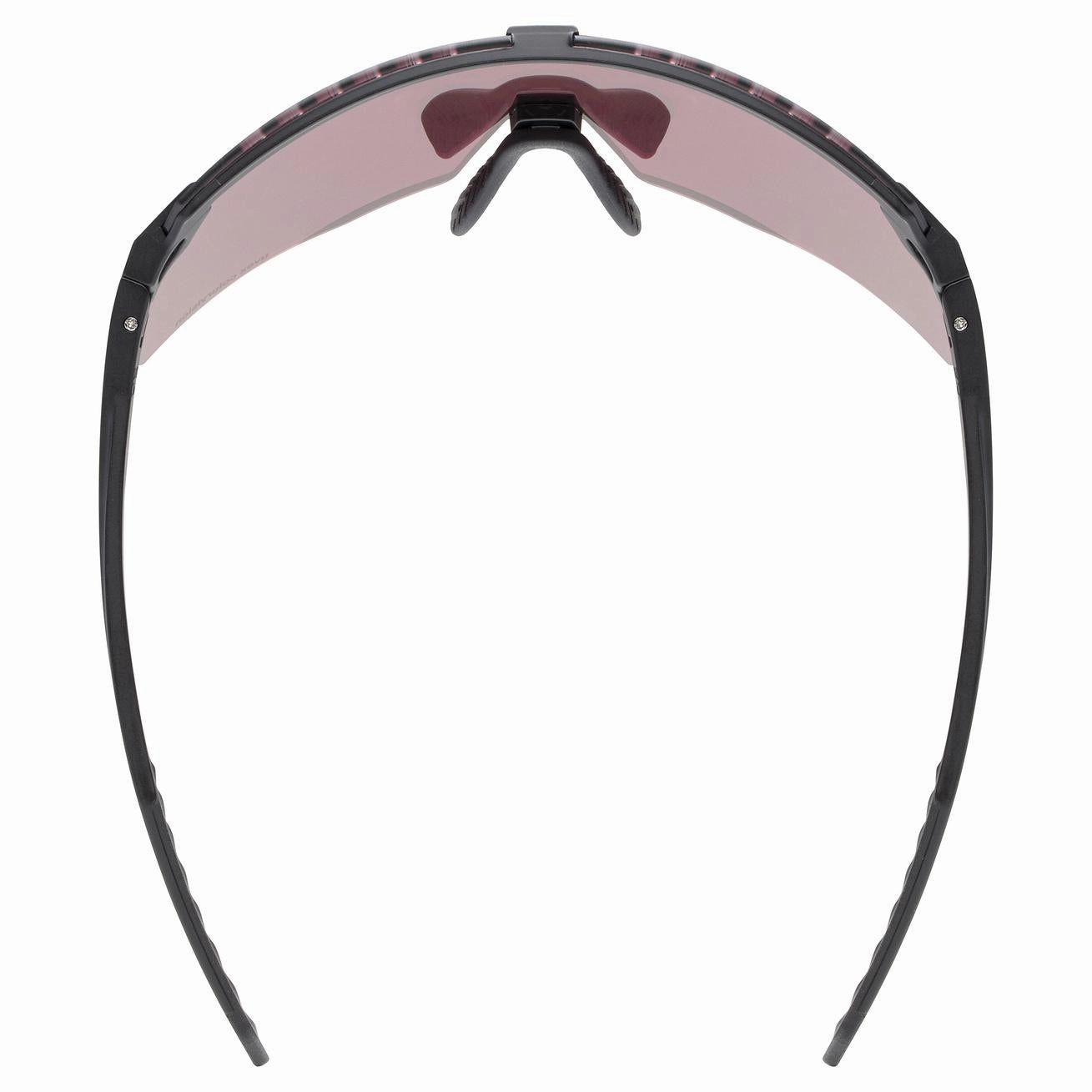Uvex Pace Stage CV goggles - Black Matt Pushy Pink.