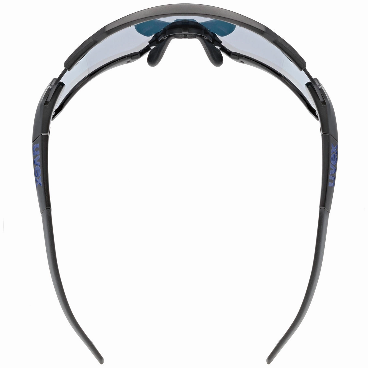 Uvex Sportstyle 228 glasses - Black PC mirror blue