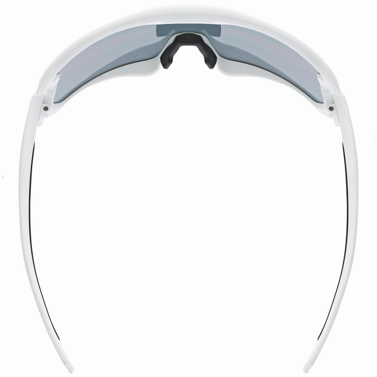 Uvex Sportstyle 231 glasses - White matt Mirror blue