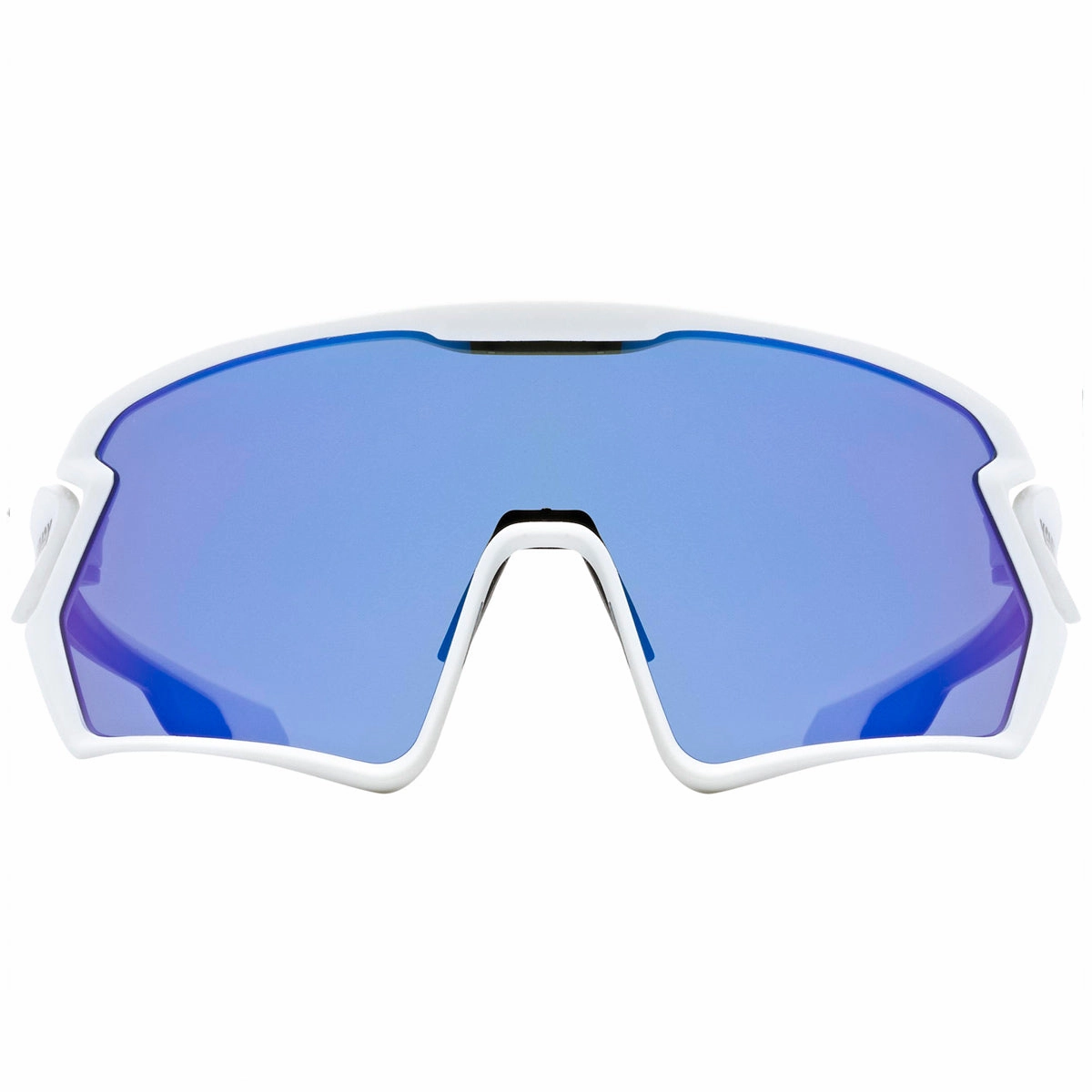 Uvex Sportstyle 231 glasses - White matt Mirror blue