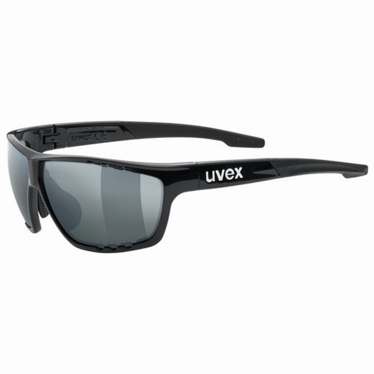 Uvex Sportstyle 706 sunglasses - Black mirror silver