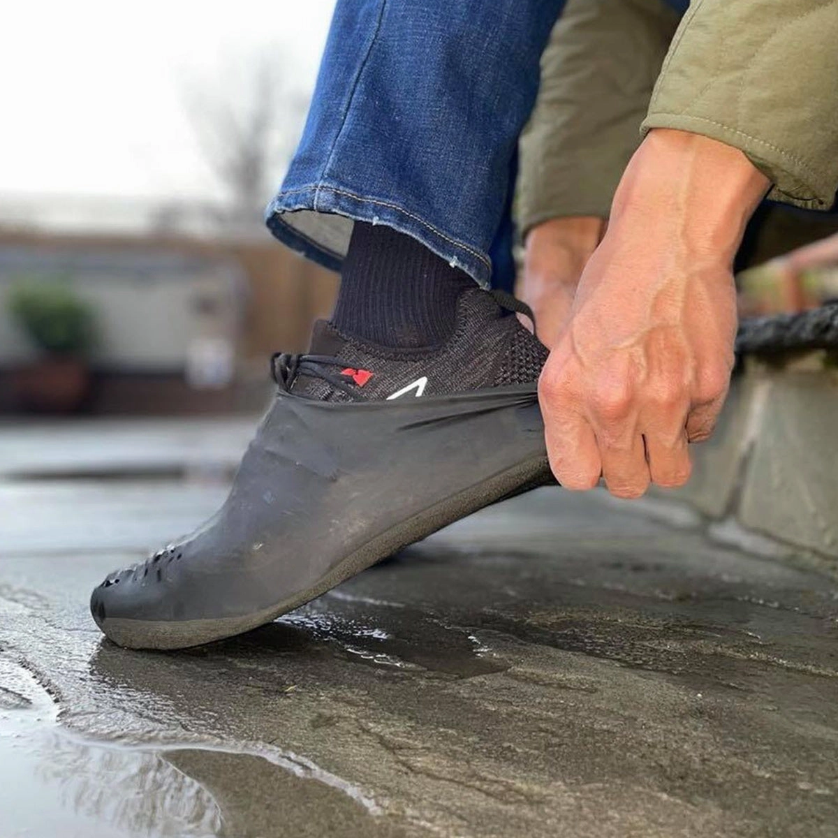 VeloToze Roam Commuting shoecover - Black