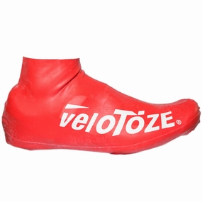 VeloToze Short Road 2.0 shoecover - Red