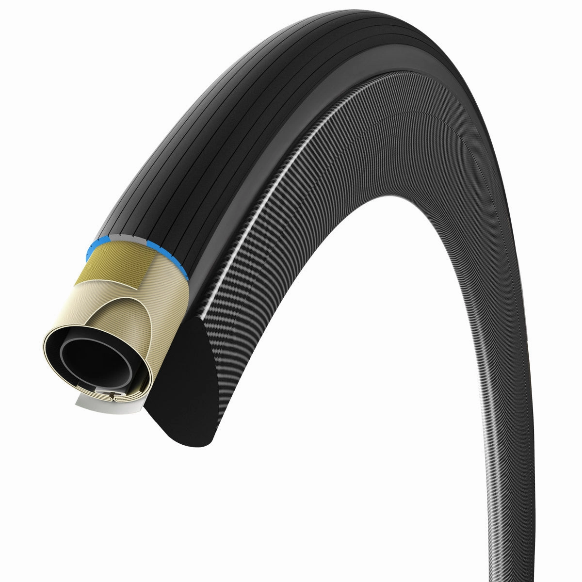 Vittoria Triathlon Speed Graphene 23 tubular - Black