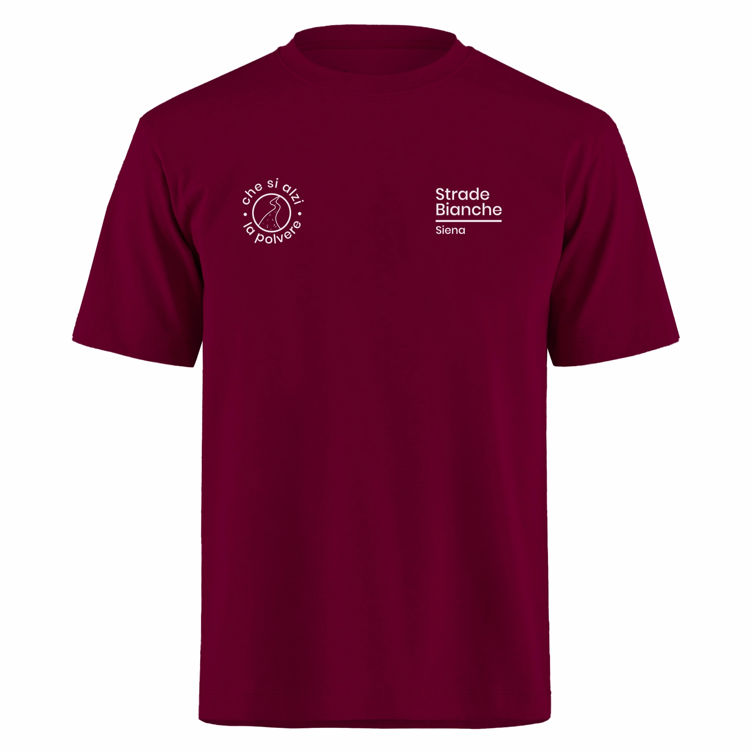 White Roads T-Shirt - Bordeaux
