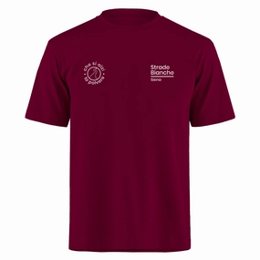 White Roads T-Shirt - Bordeaux
