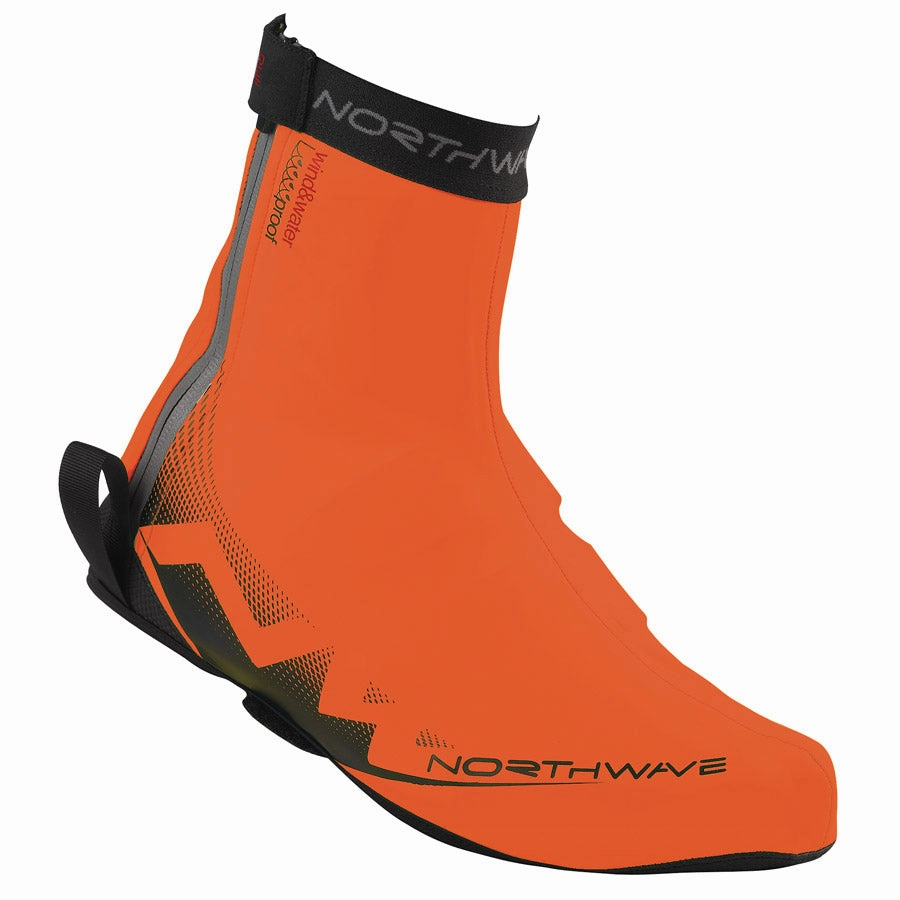 Winter overshoe Northwave H2O Winter - Orange Fluo