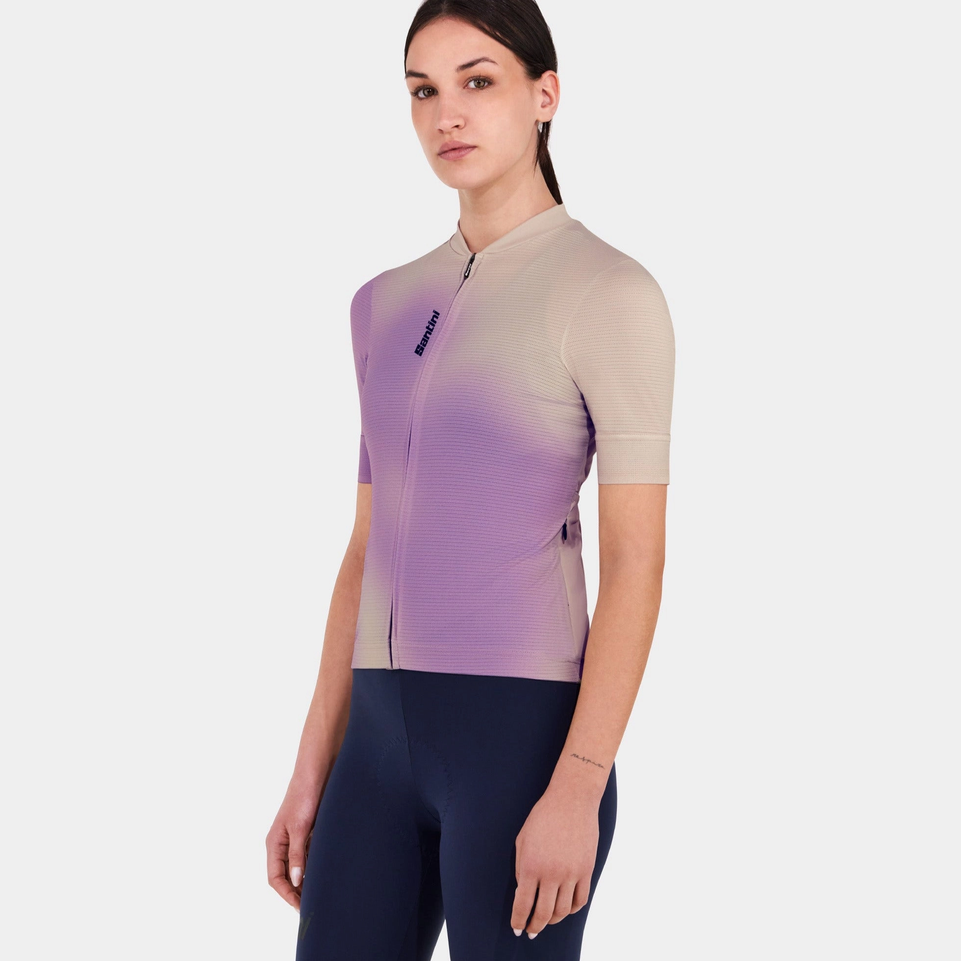 Women's jersey Santini Spot - Purple