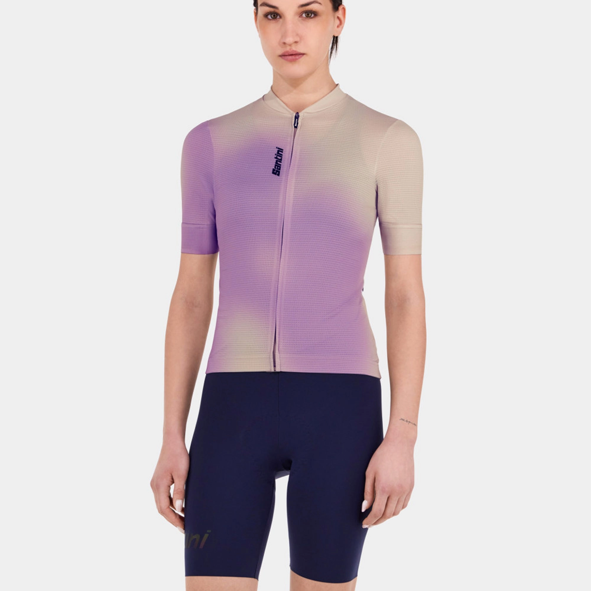 Women's jersey Santini Spot - Purple