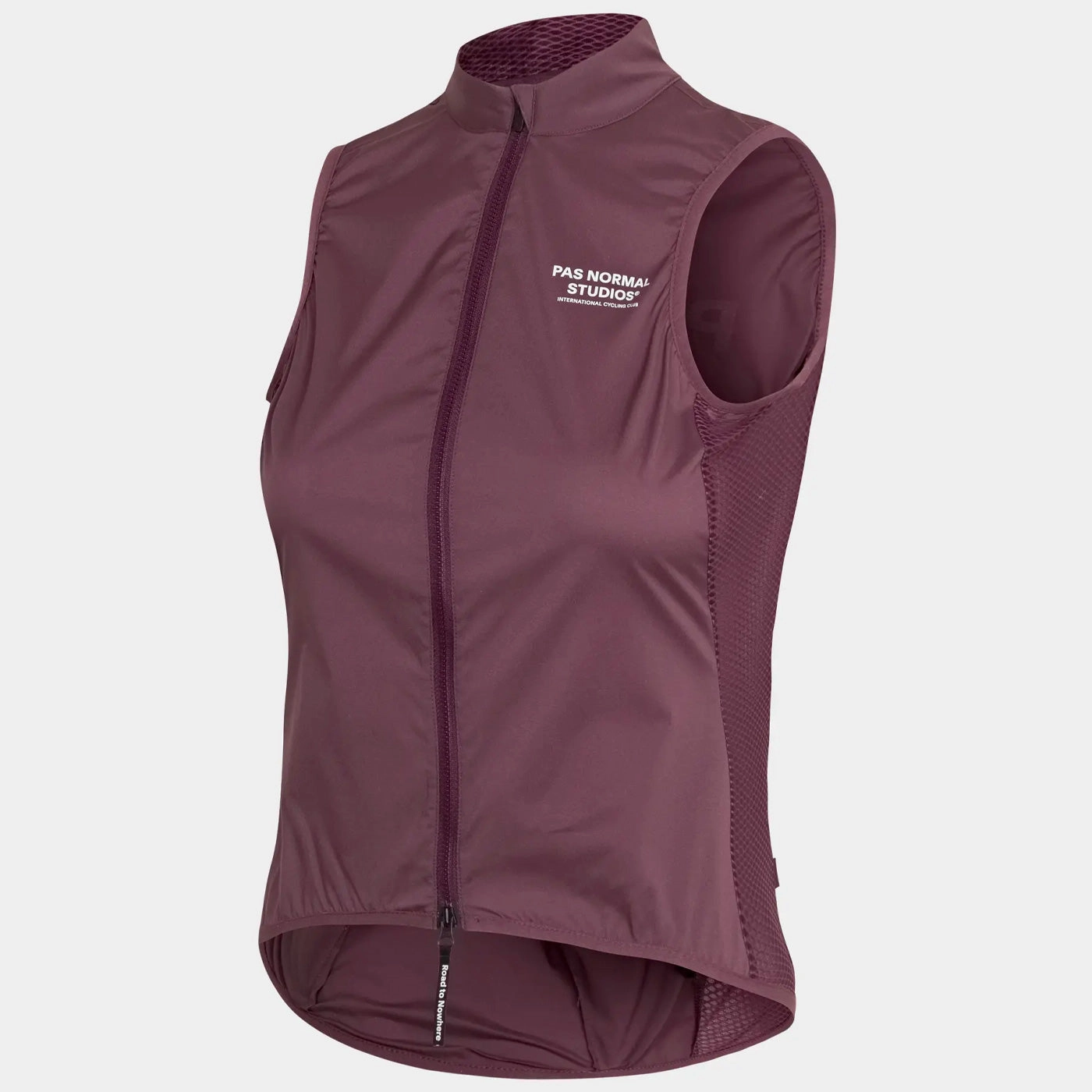 Women's Pas Normal Studios Mechanism Stow Away Vest - Bordeaux