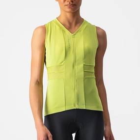 Women's sleeveless top Castelli Soul 4 - Green 