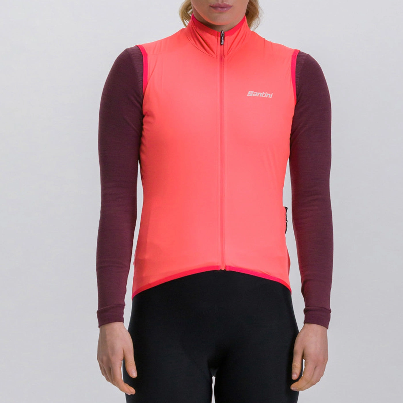 Women's vest Santini Guard Nimbus - Bordeaux