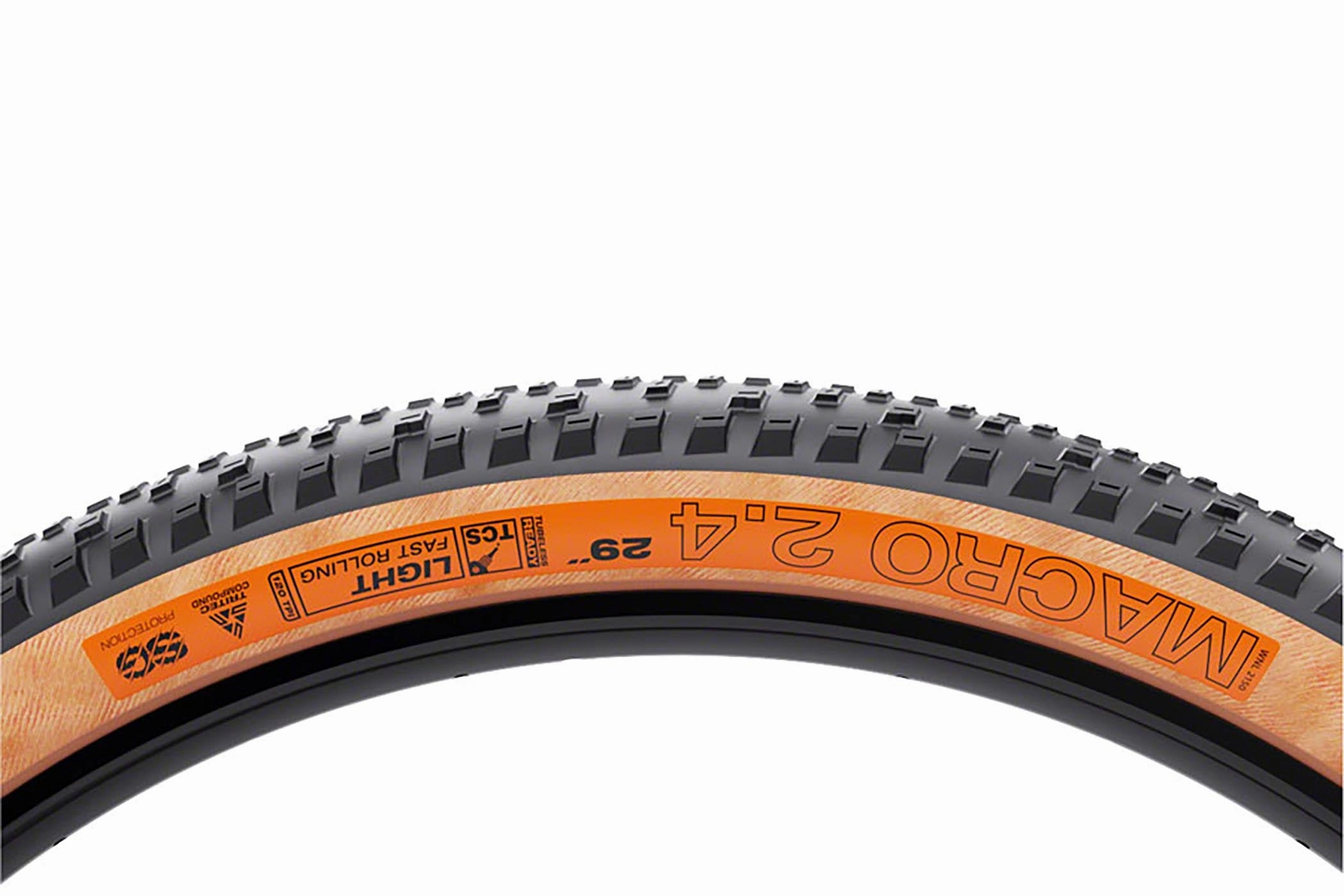 WTB Macro Tire 29 x 2.4" Tubeless, Light/Fast Rolling, TriTec, SG
