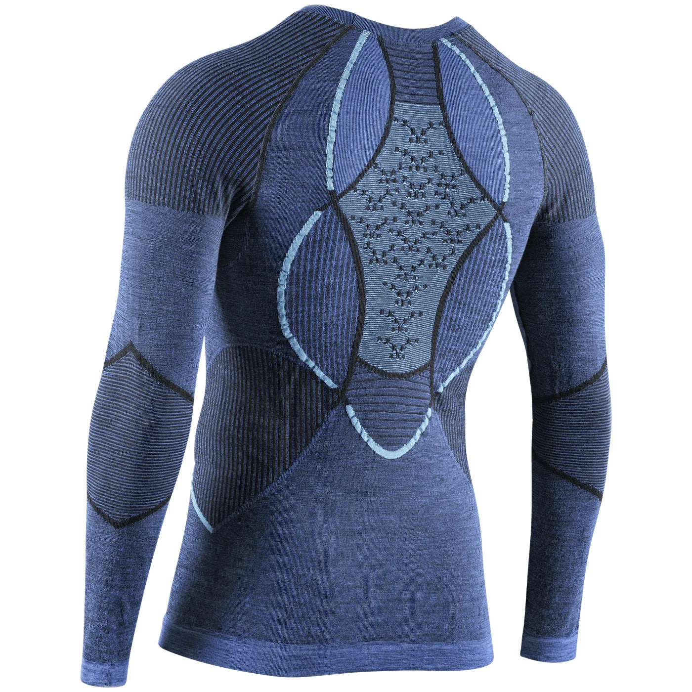 X-Bionic Apani Merino 4.0 long sleeve base layer - Blue