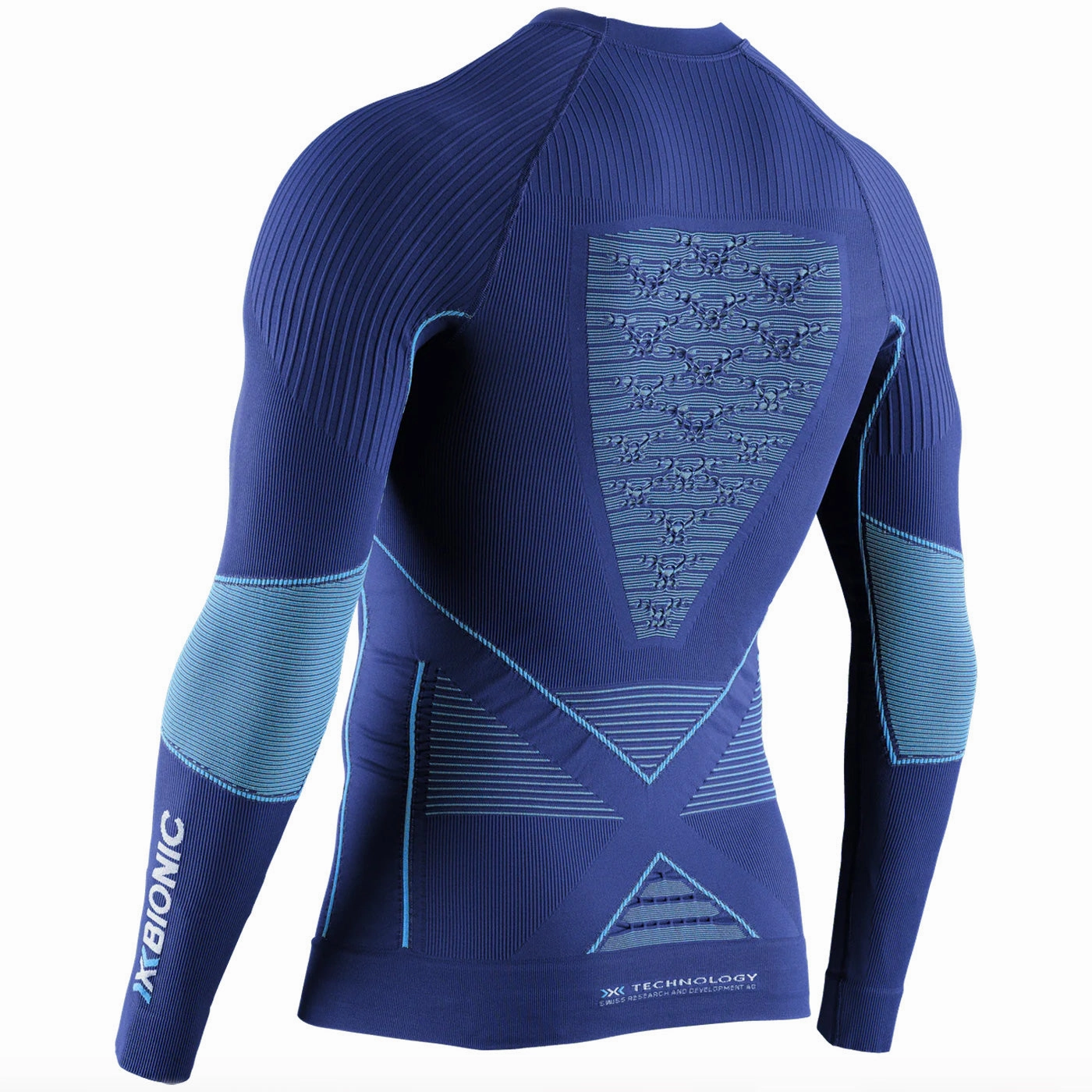 X-Bionic Energy Accumulator 4.0 Round long sleeve base layer - Blue