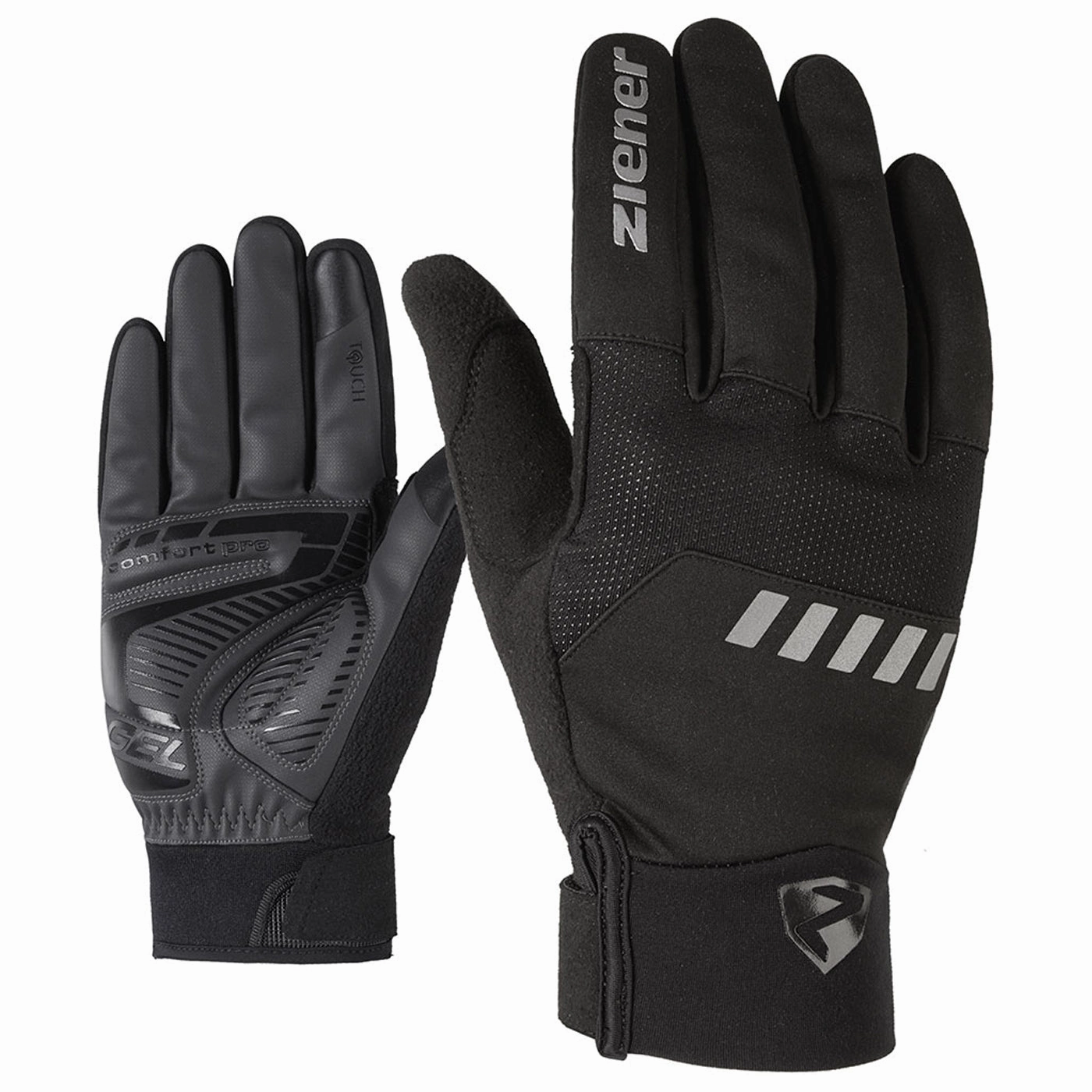 Ziener DALLEN Touch Gloves - Black 
