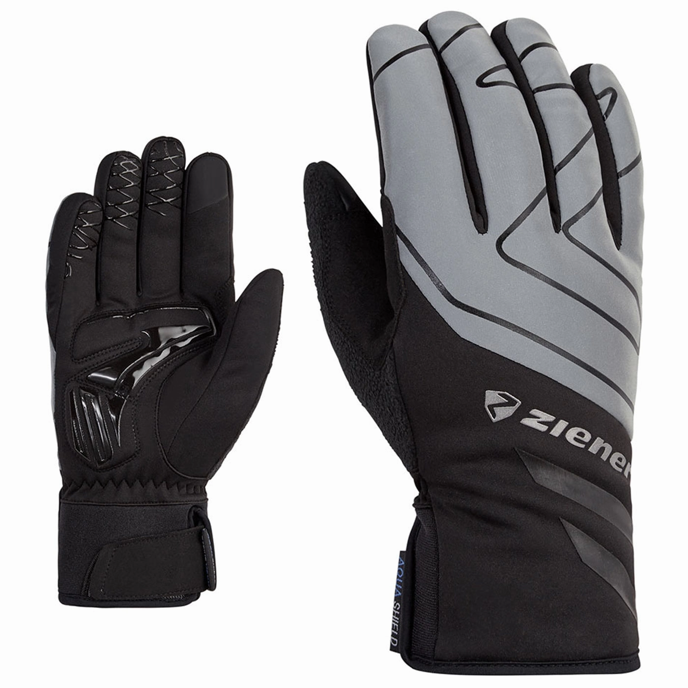 Ziener DALY AS Touch gloves - Black